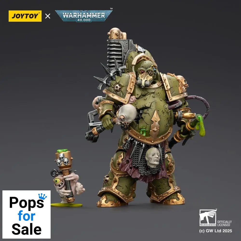 Warhammer 40,000 Action Figure Death Guard Foul Blight spawn with Plague Sprayer 12 cm