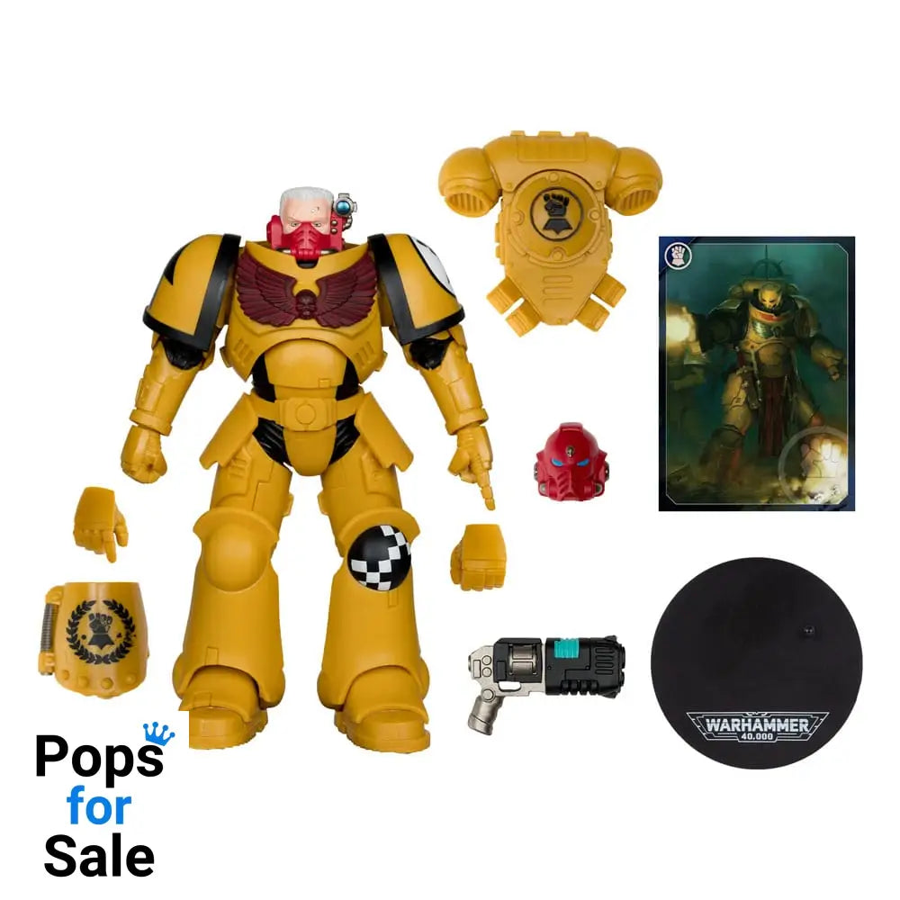 Warhammer 40,000 Action Figure Intercessor Sergeant (Imperial Fist) (Gold Label) 18 cm