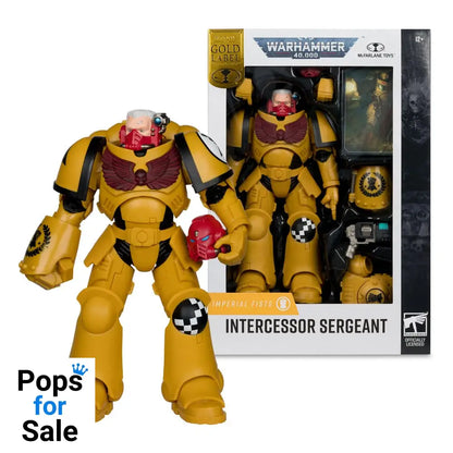 Warhammer 40,000 Action Figure Intercessor Sergeant (Imperial Fist) (Gold Label) 18 cm