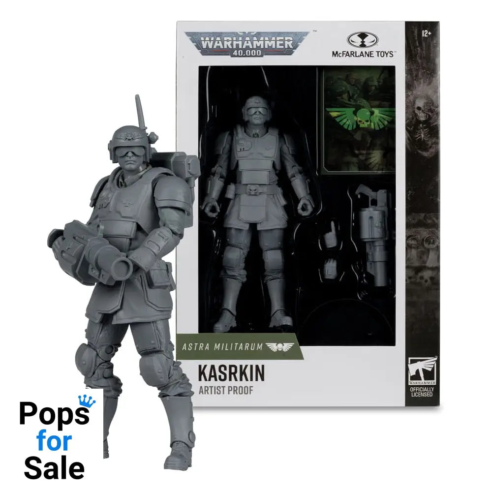 Warhammer 40,000 Action Figure Kasrkin (Astra Militarum) Artist Proof 18 cm