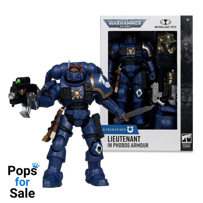 Warhammer 40,000 Action Figure Lieutenant in Phobos Armor (Ultramarines) 18 cm