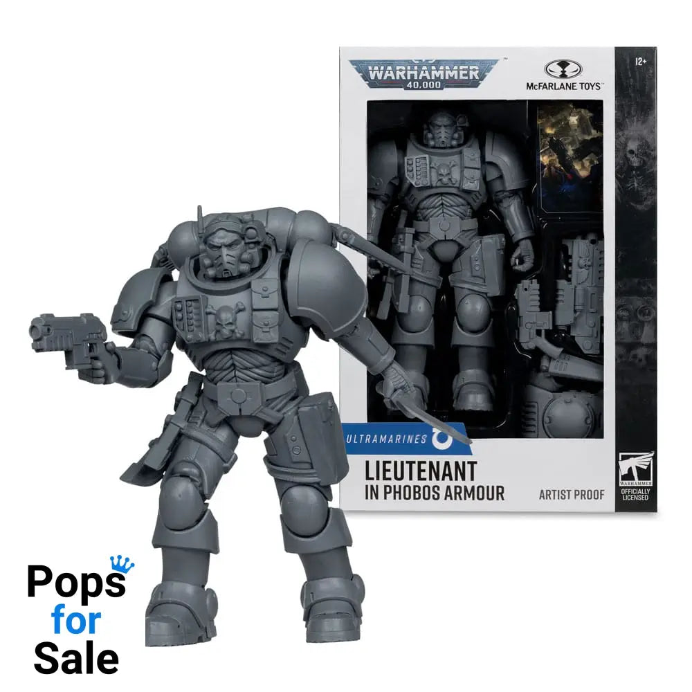 Warhammer 40,000 Action Figure Lieutenant in Phobos Armor (Ultramarines) (Artist Proof) 18 cm