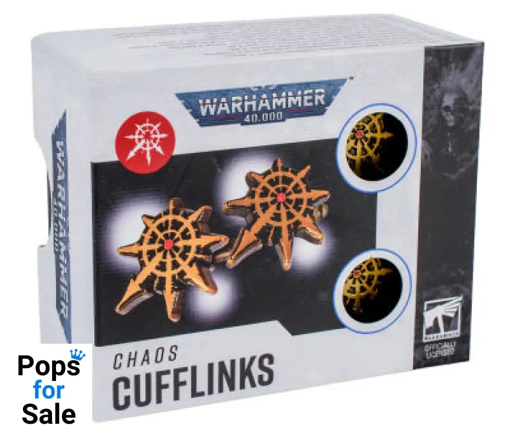 Warhammer 40,000: Chaos Cufflinks