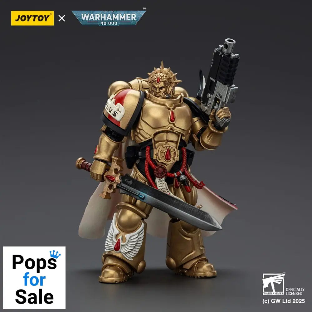 Warhammer 40,000: Combat Patrol Blood Angels Action Figure Captain with Heavy Bolt Pistol & Power Sword 20 cm