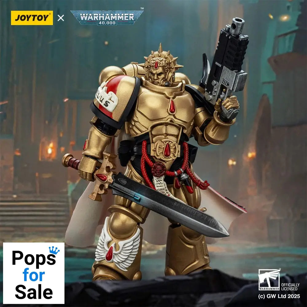 Warhammer 40,000: Combat Patrol Blood Angels Action Figure Captain with Heavy Bolt Pistol & Power Sword 20 cm