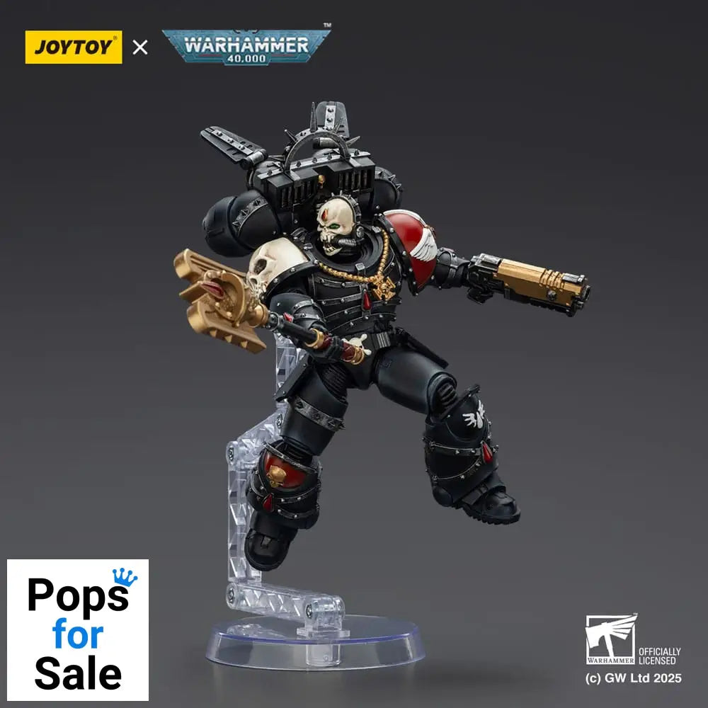 Warhammer 40,000: Combat Patrol Blood Angels Action Figure Lemartes With Jump Pack Blood Crozius and Absolver Bolt Pistol 12 cm