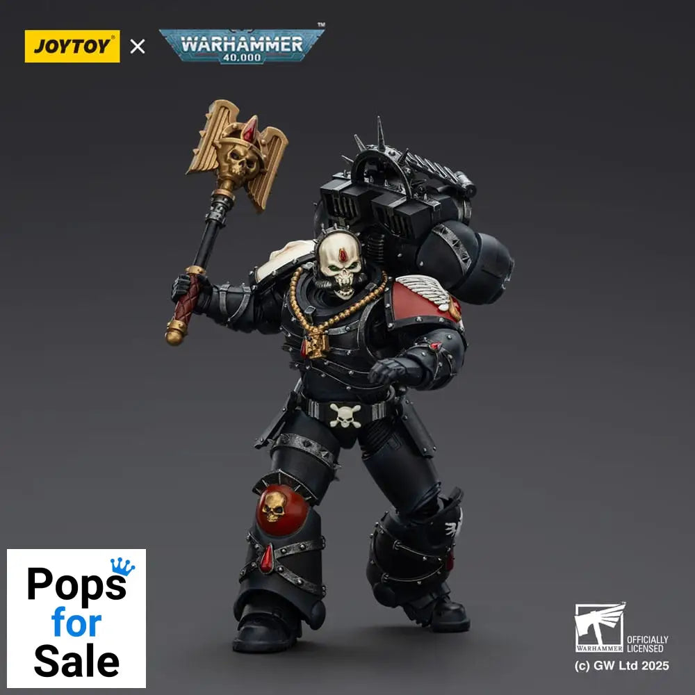 Warhammer 40,000: Combat Patrol Blood Angels Action Figure Lemartes With Jump Pack Blood Crozius and Absolver Bolt