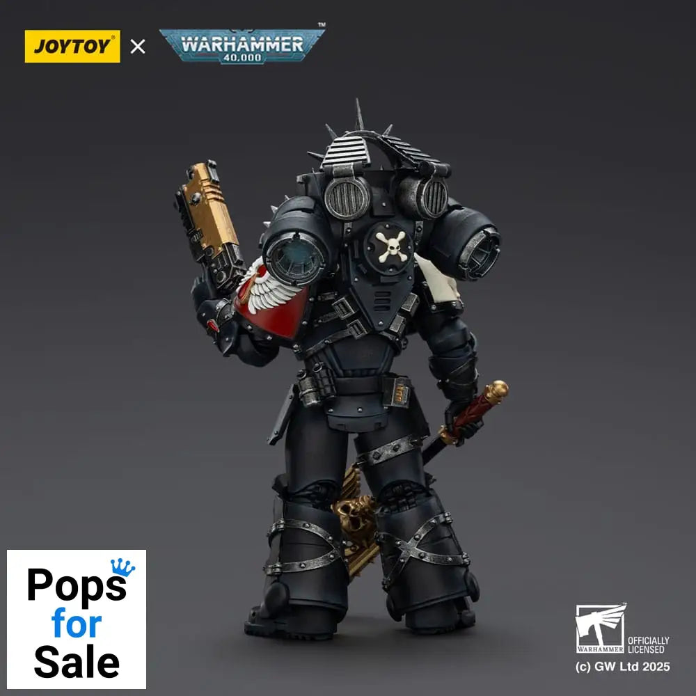 Warhammer 40,000: Combat Patrol Blood Angels Action Figure Lemartes With Jump Pack Blood Crozius and Absolver Bolt Pistol 12 cm