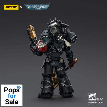 Warhammer 40,000: Combat Patrol Blood Angels Action Figure Lemartes With Jump Pack Blood Crozius and Absolver Bolt Pistol 12 cm