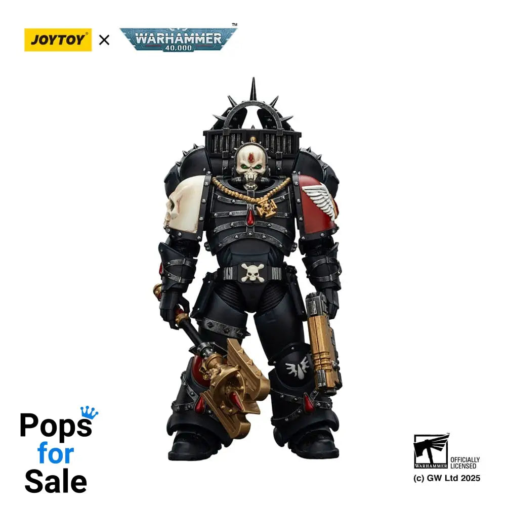 Warhammer 40,000: Combat Patrol Blood Angels Action Figure Lemartes With Jump Pack Blood Crozius and Absolver Bolt