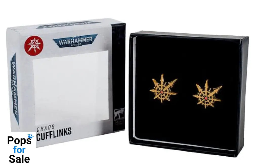 Warhammer 40,000 Cufflinks Chaos