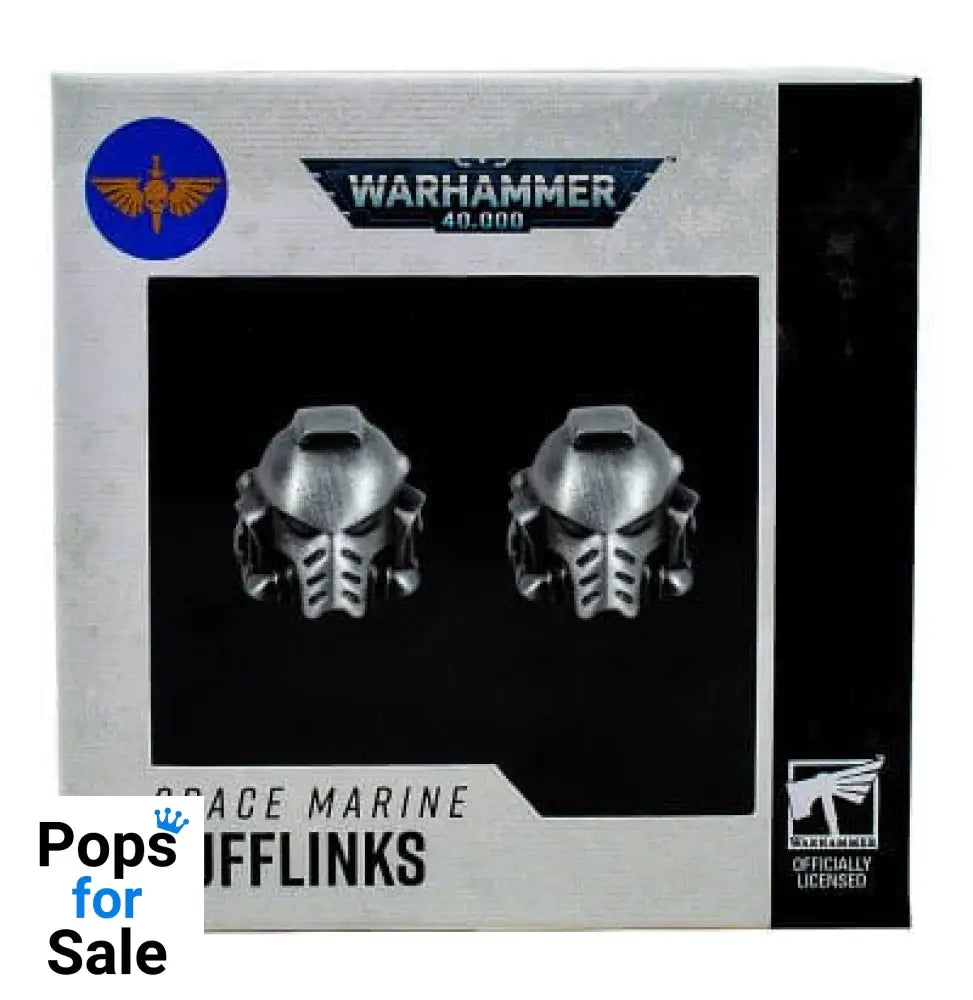 Warhammer 40,000 Cufflinks Space Marine