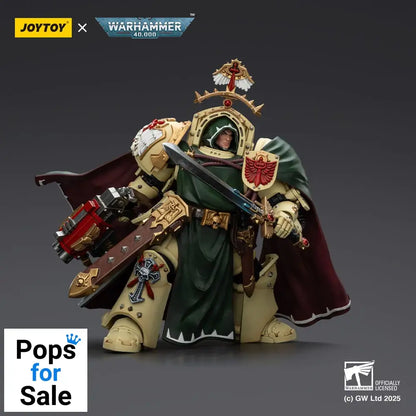 Warhammer 40,000: Dark Angels Action Figure Belial Grand Master of The Deathwing With the Sword of Silence and Storm Bolter 14 cm