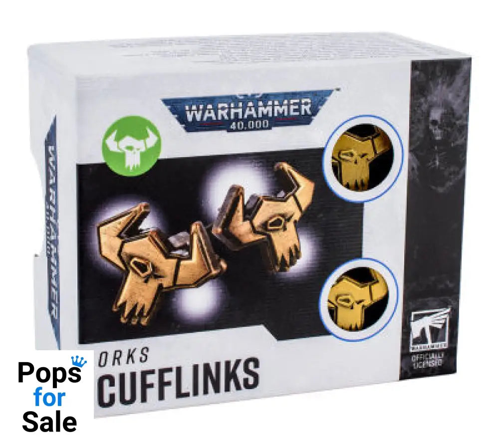 Warhammer 40,000: Orks Cufflinks