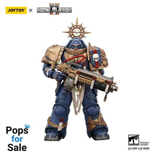 Warhammer 40,000: Space Marine 2 Action Figure Ultramarines Heavy Relic Primus Armor with Heavy Relic Bolt Rifle 13 cm