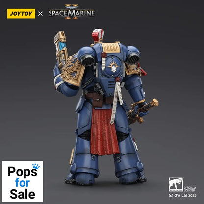 Warhammer 40,000: Space Marine 2 Action Figure Ultramarines Relic Primus Armourwith Plasma Pistol and Combat Blade 13 cm