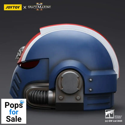 Warhammer 40,000: Space Marine 2 Replica Ultramarines Lieutenant Titus helmet 30 cm