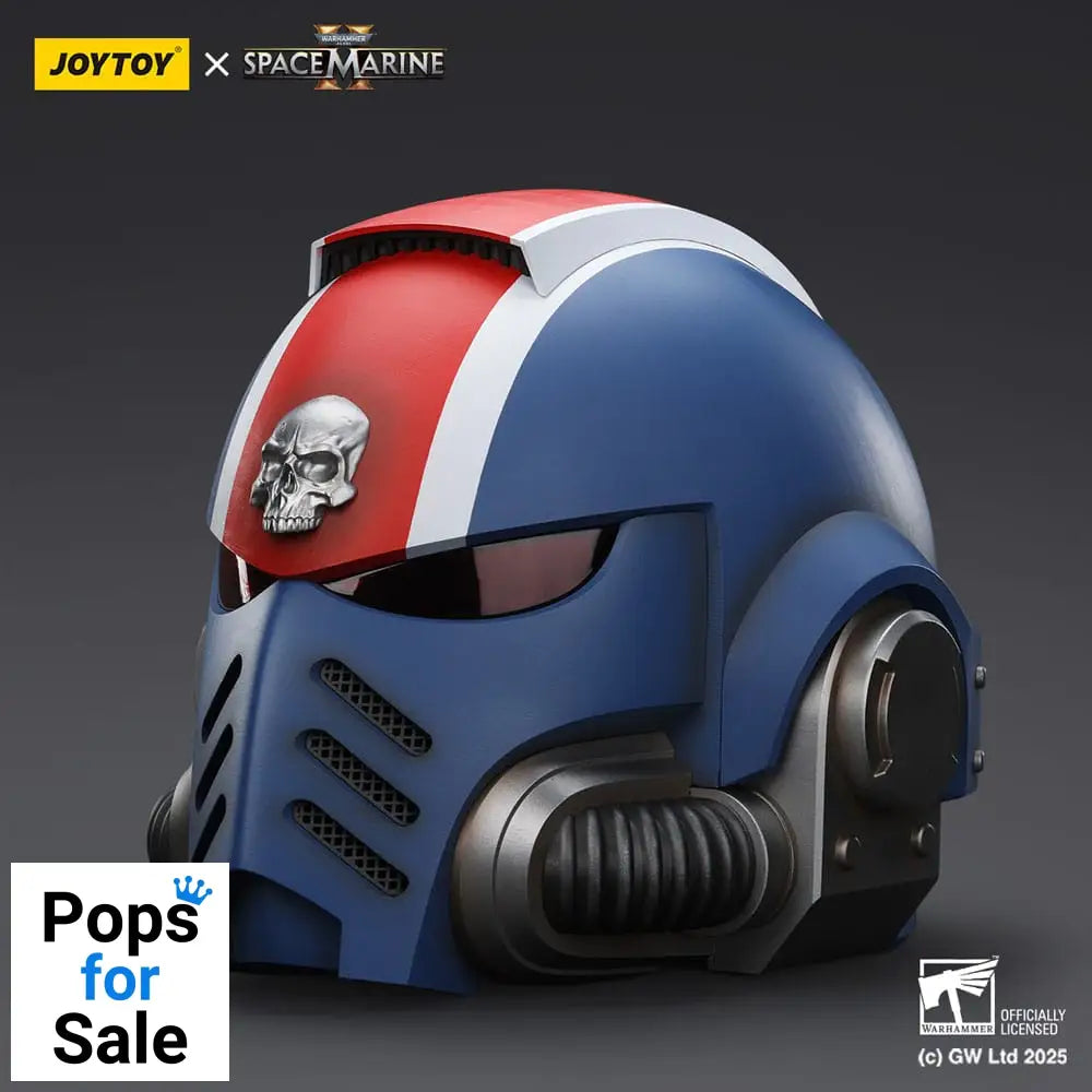 Warhammer 40,000: Space Marine 2 Replica Ultramarines Lieutenant Titus helmet 30 cm