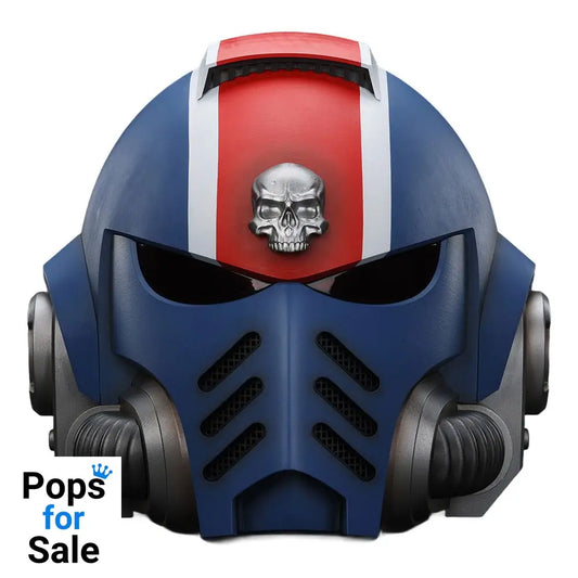 Warhammer 40,000: Space Marine 2 Replica Ultramarines Lieutenant Titus helmet 30 cm