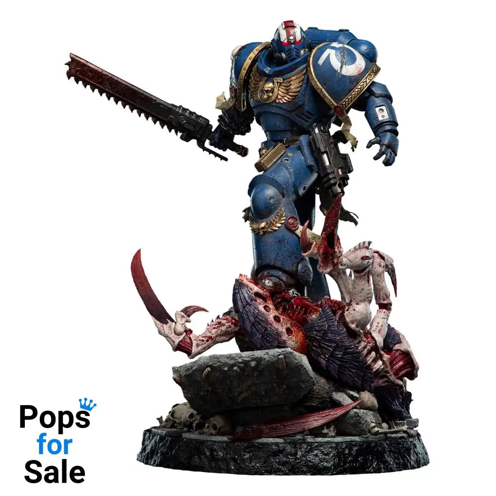 Warhammer 40,000: Space Marine 2 Statue 1/6 Lieutenant Titus Battleline Edition 63 cm