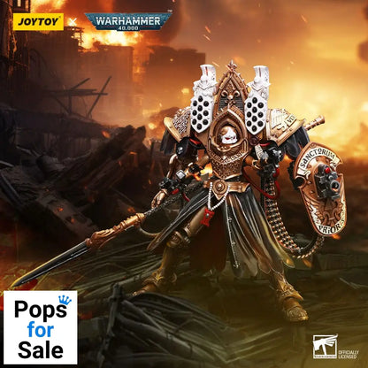 Warhammer 40k Action Figure 1/18 Adepta Sororitas Abbess Sanctorum Morvenn Vahl 12 cm