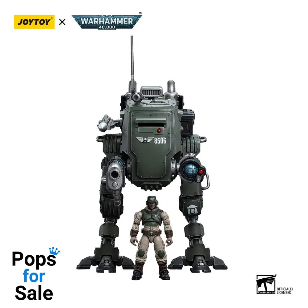 Warhammer 40k Action Figure 1/18 Astra Militarum Cadian Armoured Sentinel 12 cm