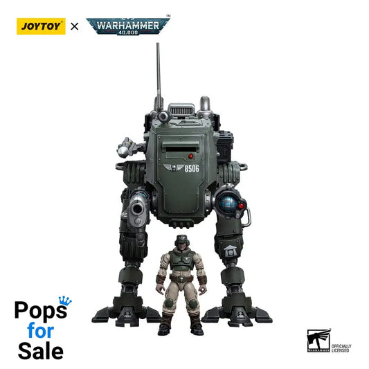 Warhammer 40k Action Figure 1/18 Astra Militarum Cadian Armoured Sentinel 12 cm