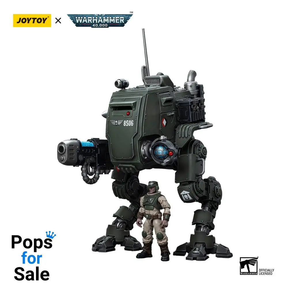 Warhammer 40k Action Figure 1/18 Astra Militarum Cadian Armoured Sentinel 12 cm