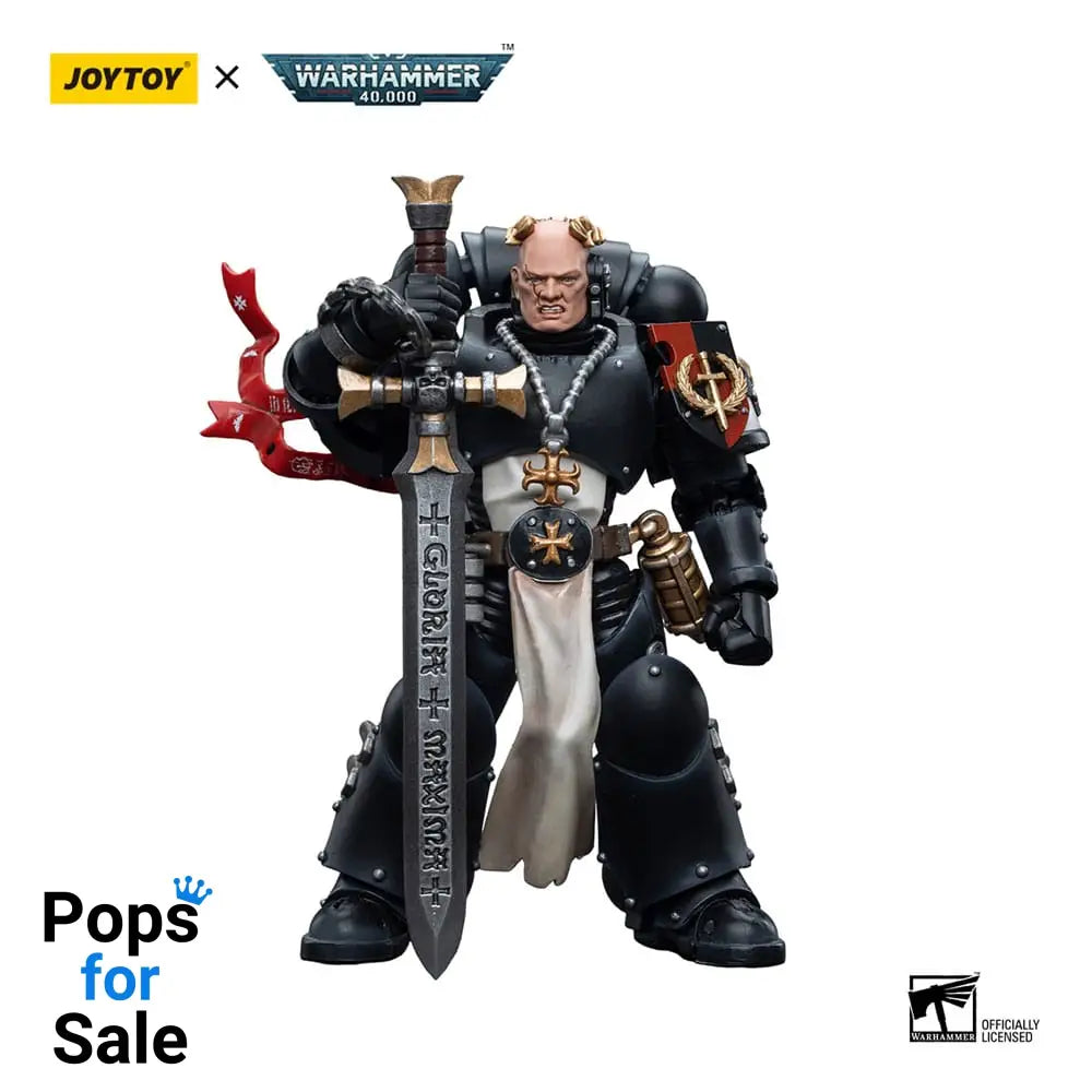 Warhammer 40k Action Figure 1/18 Black Templars Emperor’s Champion Bayard’s Revenge 12 cm Action figures