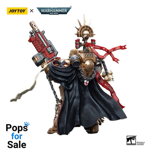 Warhammer 40k Action Figure 1/18 Black Templars High Marshal Helbrecht 12 cm