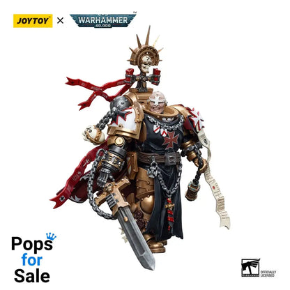 Warhammer 40k Action Figure 1/18 Black Templars High Marshal Helbrecht 12 cm