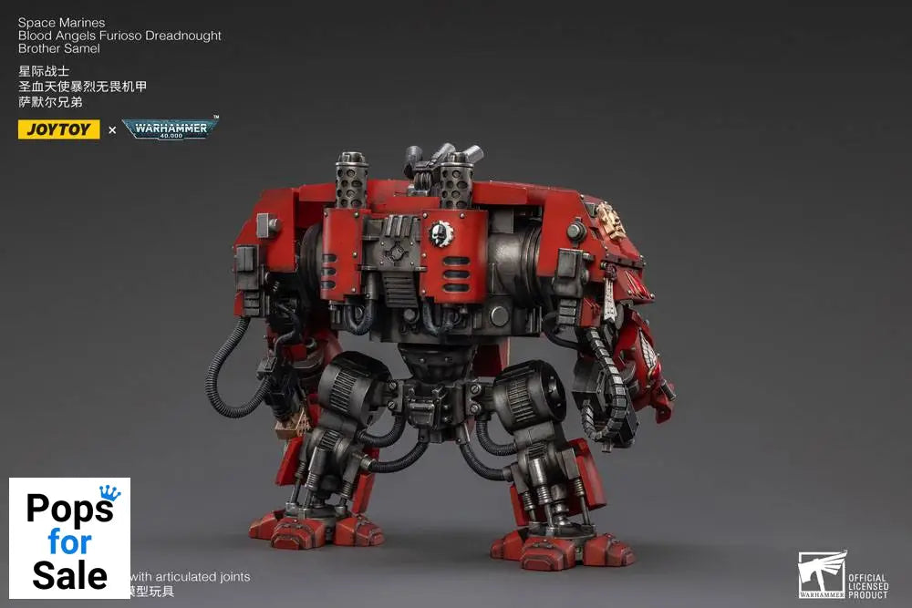 Warhammer 40k Action Figure 1/18 Blood Angels Furioso Dreadnought Brother Samel 20 cm