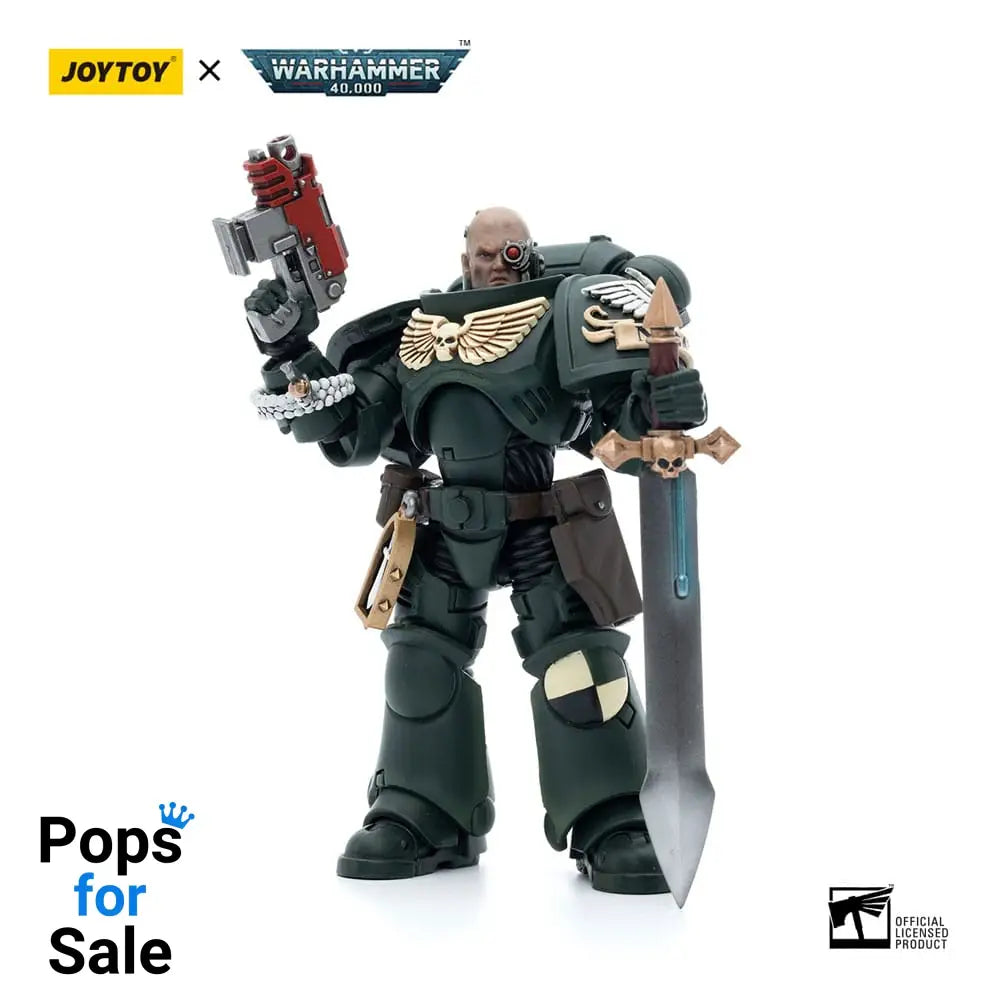 Warhammer 40k Action Figure 1/18 Dark Angels Intercessors Brother Nadael 12 cm Action figures