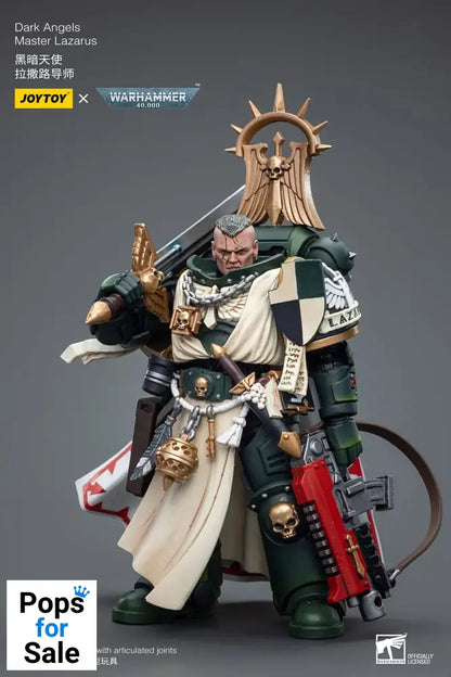 Warhammer 40k Action Figure 1/18 Dark Angels Master Lazarus 12 cm Action figures