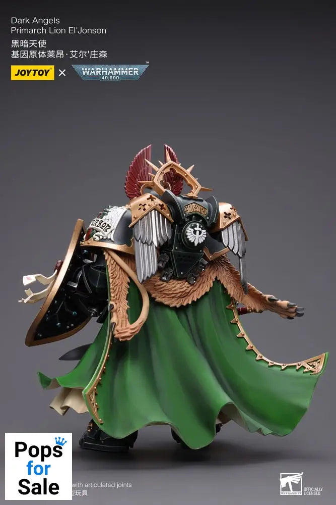 Warhammer 40k Action Figure 1/18 Dark Angels Primarch Lion El’ Jonson 18 cm Reproduction Action figures