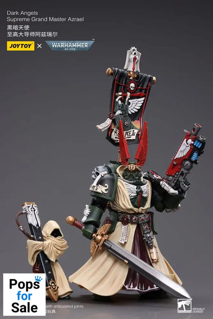 Warhammer 40k Action Figure 1/18 Dark Angels Supreme Grand Master Azrael 13 cm