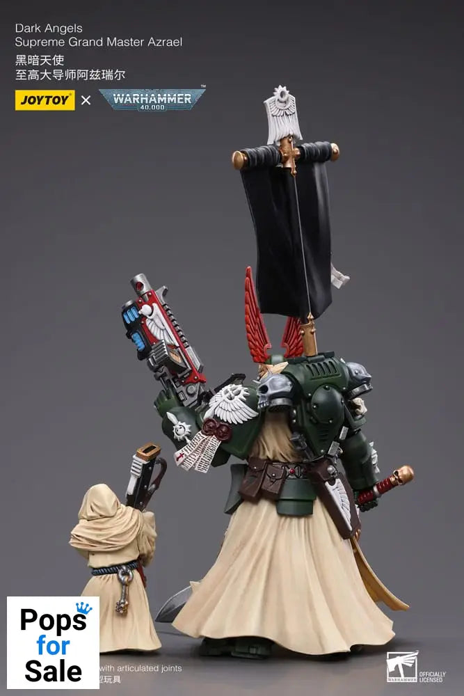 Warhammer 40k Action Figure 1/18 Dark Angels Supreme Grand Master Azrael 13 cm