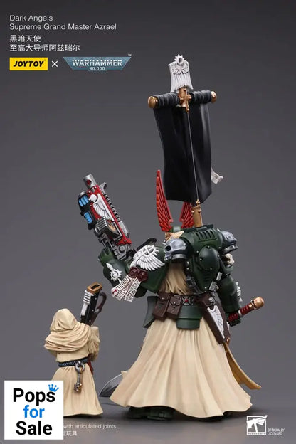 Warhammer 40k Action Figure 1/18 Dark Angels Supreme Grand Master Azrael 13 cm
