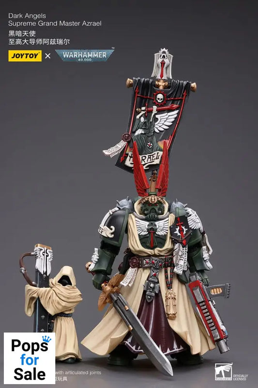 Warhammer 40k Action Figure 1/18 Dark Angels Supreme Grand Master Azrael 13 cm