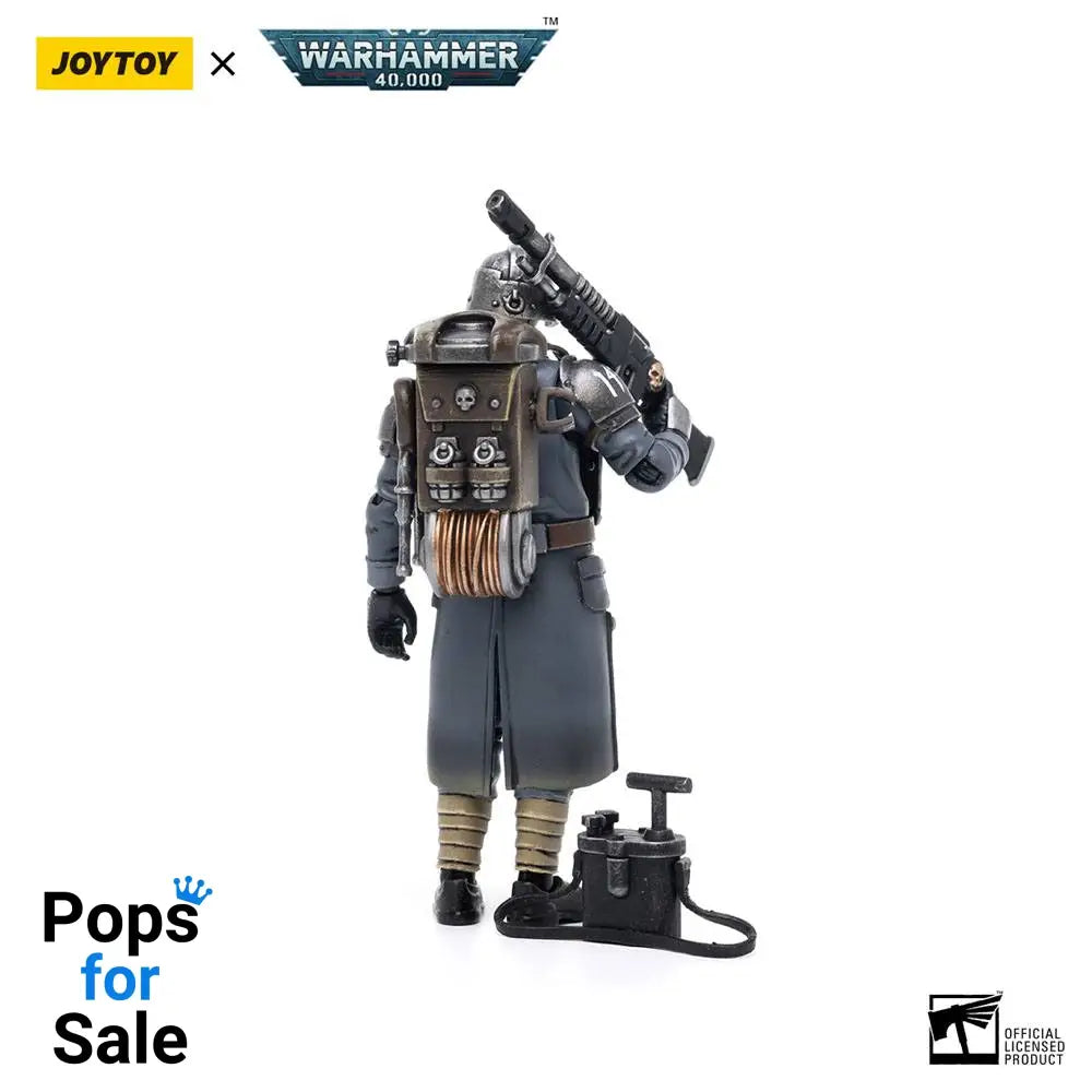 Warhammer 40k Action Figure 1/18 Death Korps of Krieg Veteran Squad Guardsman Demolitions Specialist 10 cm