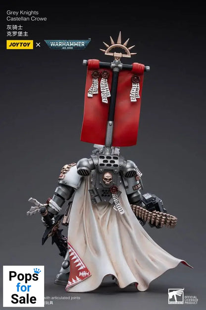 Warhammer 40k Action Figure 1/18 Grey Knights Castellan Crowe 12 cm