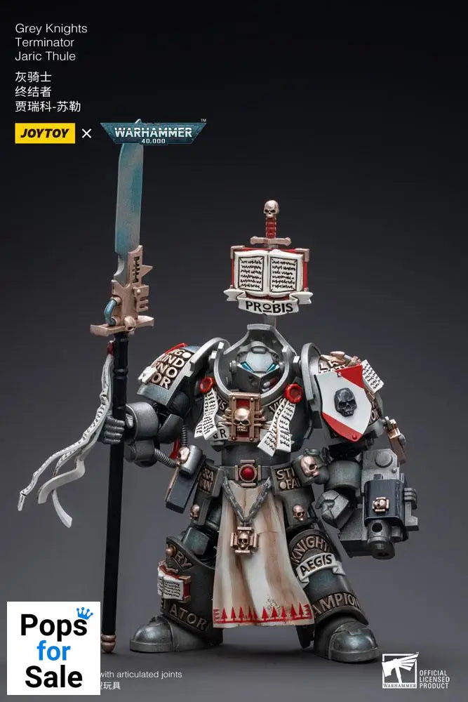 Warhammer 40k Action Figure 1/18 Grey Knights Terminator Jaric Thule 13 cm