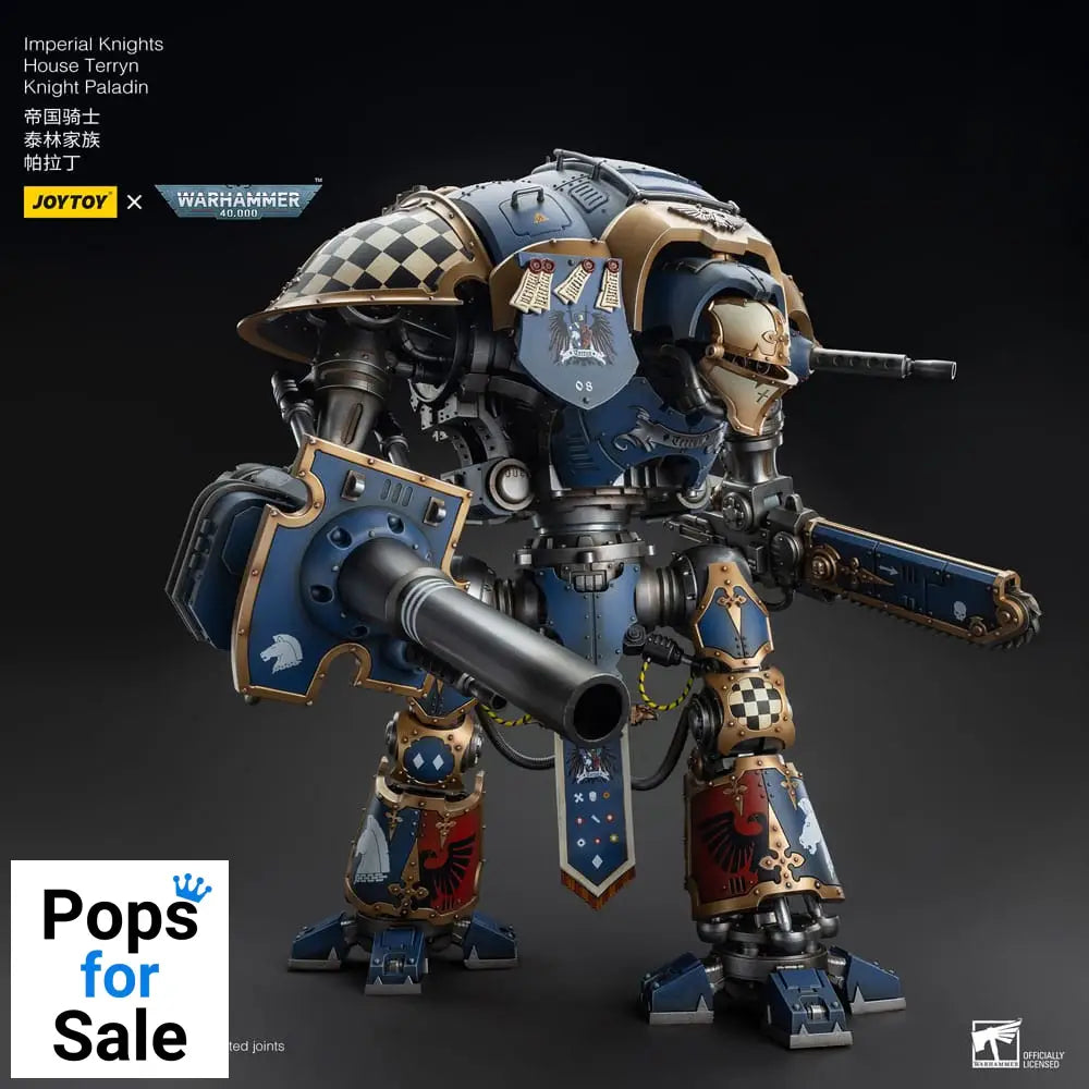 Warhammer 40k Action Figure 1/18 Imperial Knights House Terryn Knight Paladin 54 cm