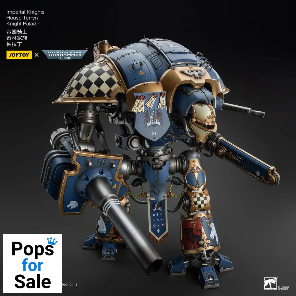 Warhammer 40k Action Figure 1/18 Imperial Knights House Terryn Knight Paladin 54 cm