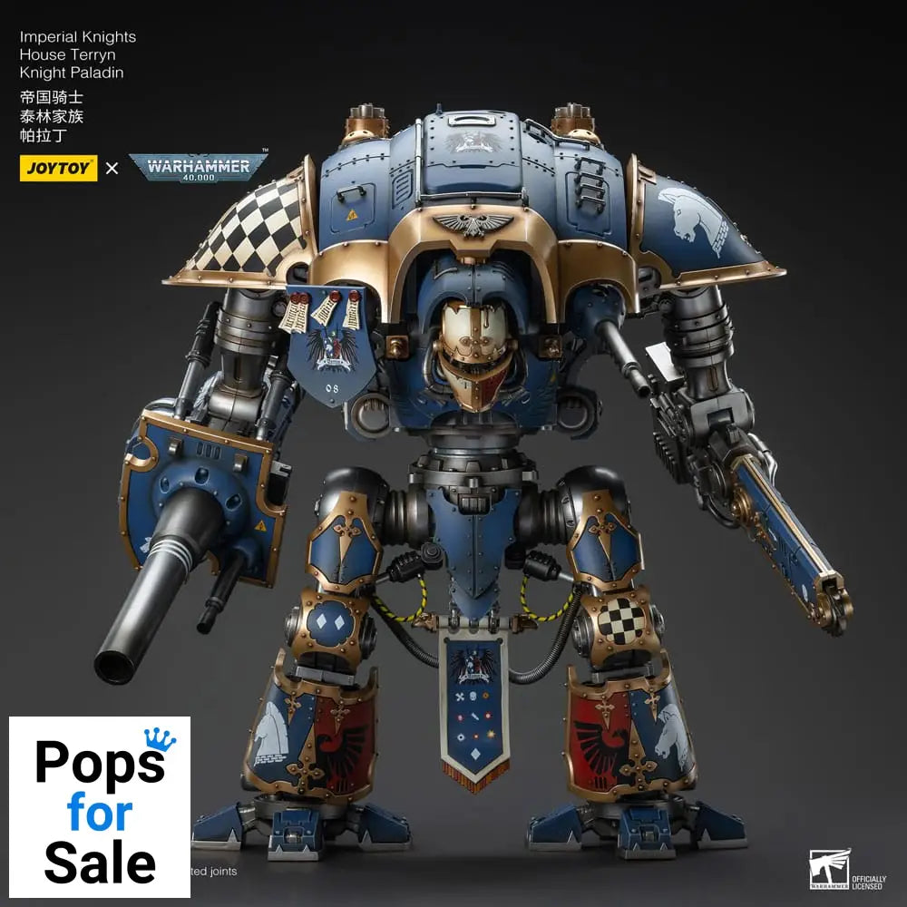Warhammer 40k Action Figure 1/18 Imperial Knights House Terryn Knight Paladin 54 cm Action figures