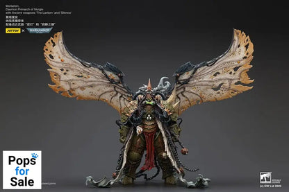 Warhammer 40k Action Figure 1/18 Mortarion Daemon Primarch of Nurgle with Ancient weapons The Lantern and Silence 21 cm