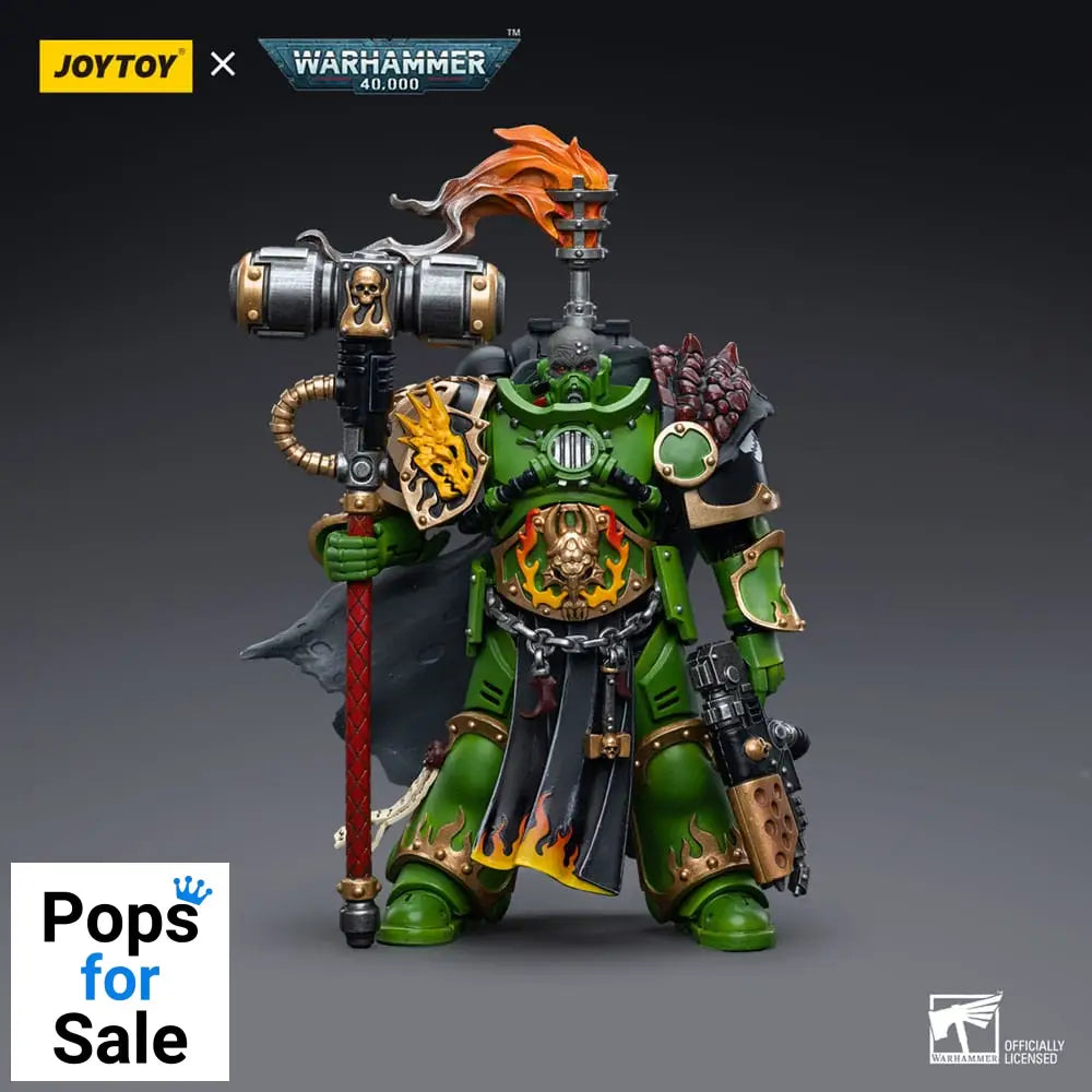 Warhammer 40k Action Figure 1/18 Salamanders Captain Adrax Agatone 12 cm