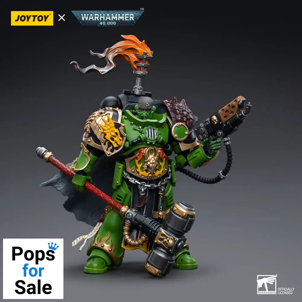 Warhammer 40k Action Figure 1/18 Salamanders Captain Adrax Agatone 12 cm