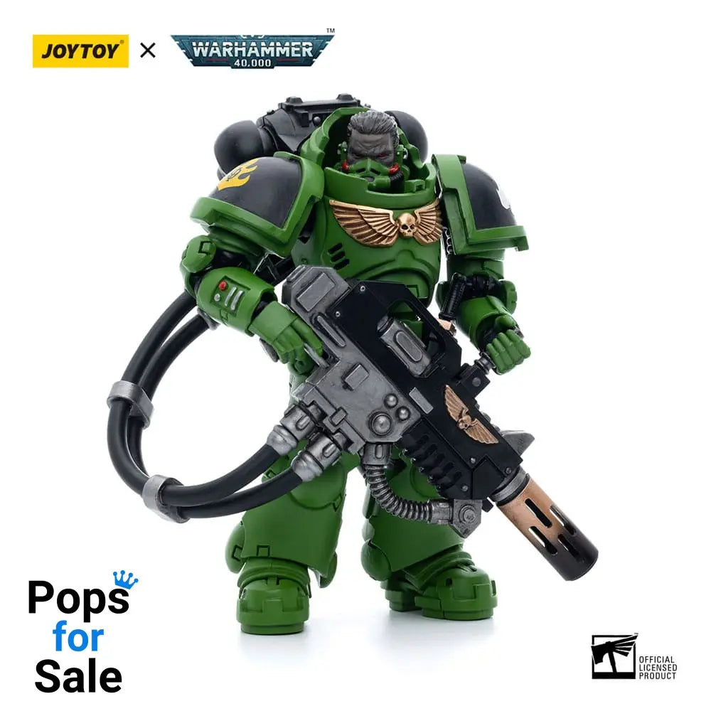 Warhammer 40k Action Figure 1/18 Salamanders Eradicators Brother T’Kren 12 cm Action figures