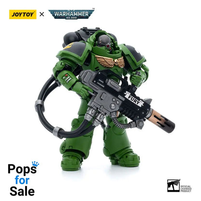 Warhammer 40k Action Figure 1/18 Salamanders Eradicators Sergeant Bragar 12 cm